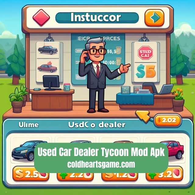 Used Car Dealer Tycoon Mod Apk Unlimited Money