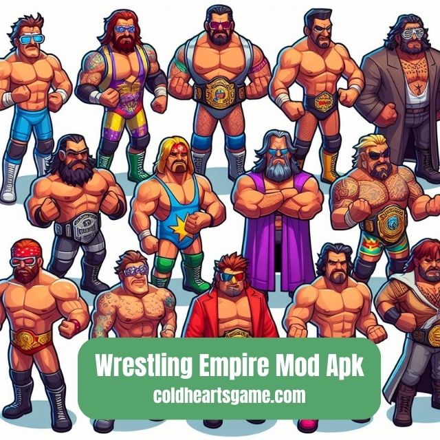 wrestling empire 2k22 mod apk
