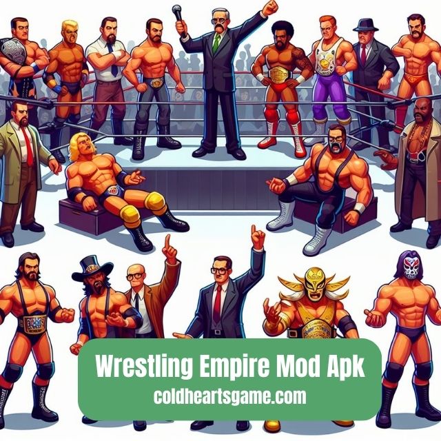 wrestling empire mod apk unlock all characters