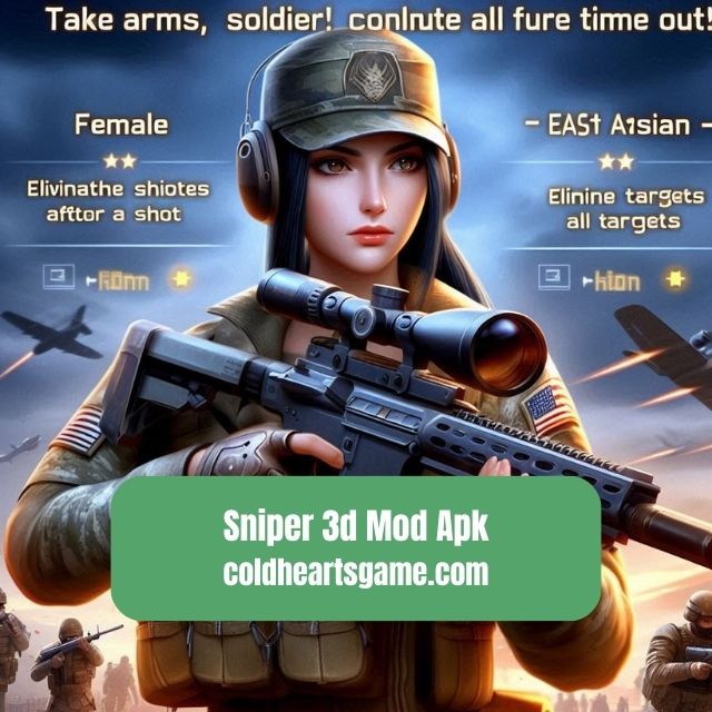 sniper 3d mod apk unlimited diamonds