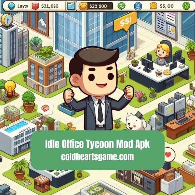 Idle Office Tycoon Mod Apk Unlimited Money And Gems Latest Version